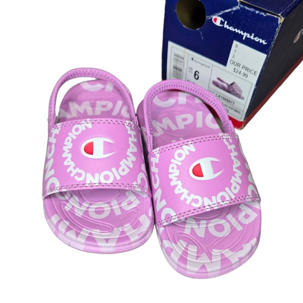 Champion Sandals with Logo Print